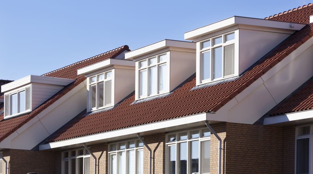 Dachgaube Reihenhaus